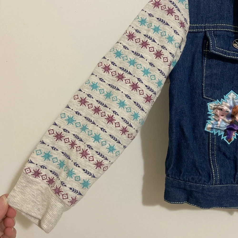 Frozen Denim Jacket for Kids - Blue size 6